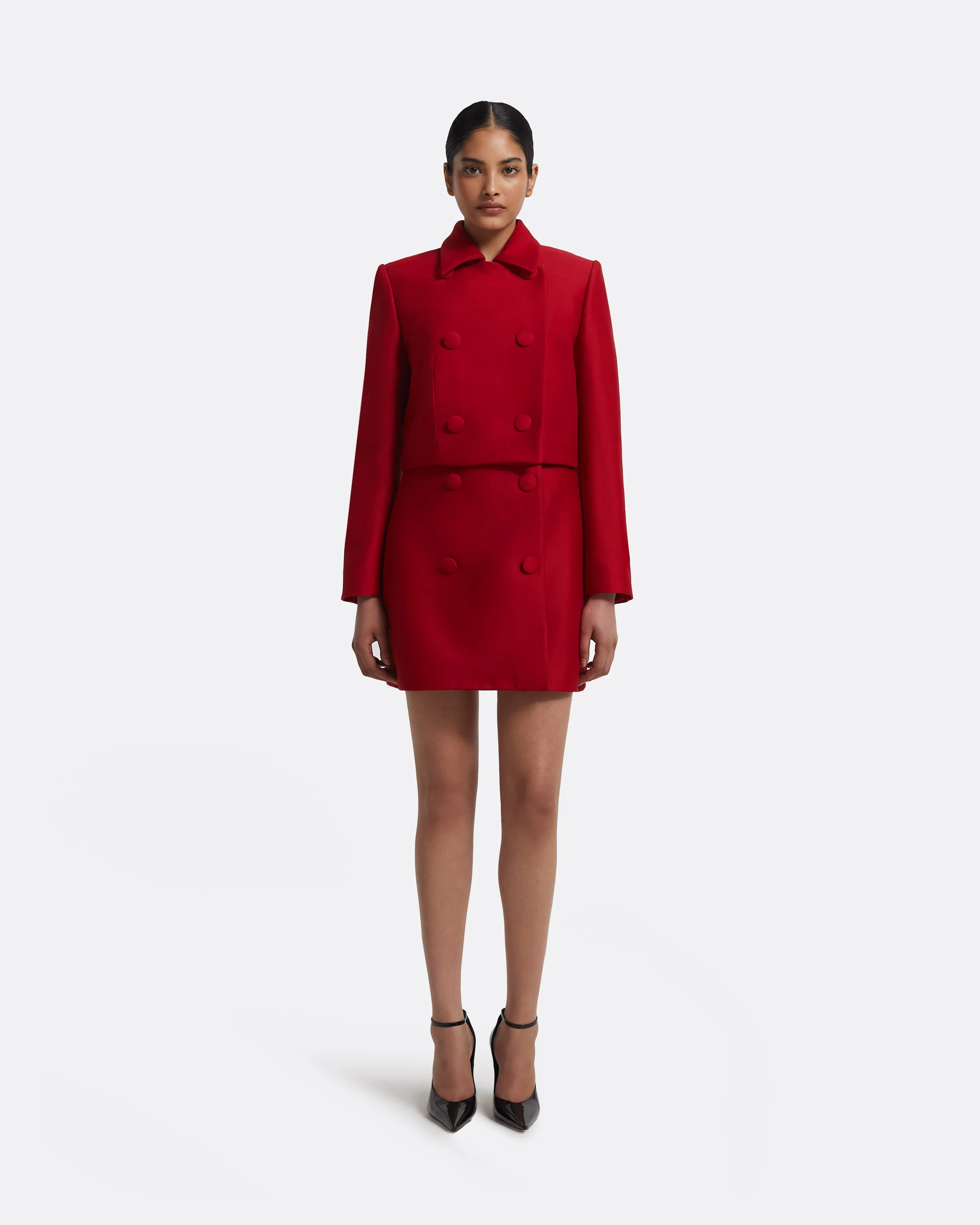 Yuki Skirt in Radiant Red - Image 6