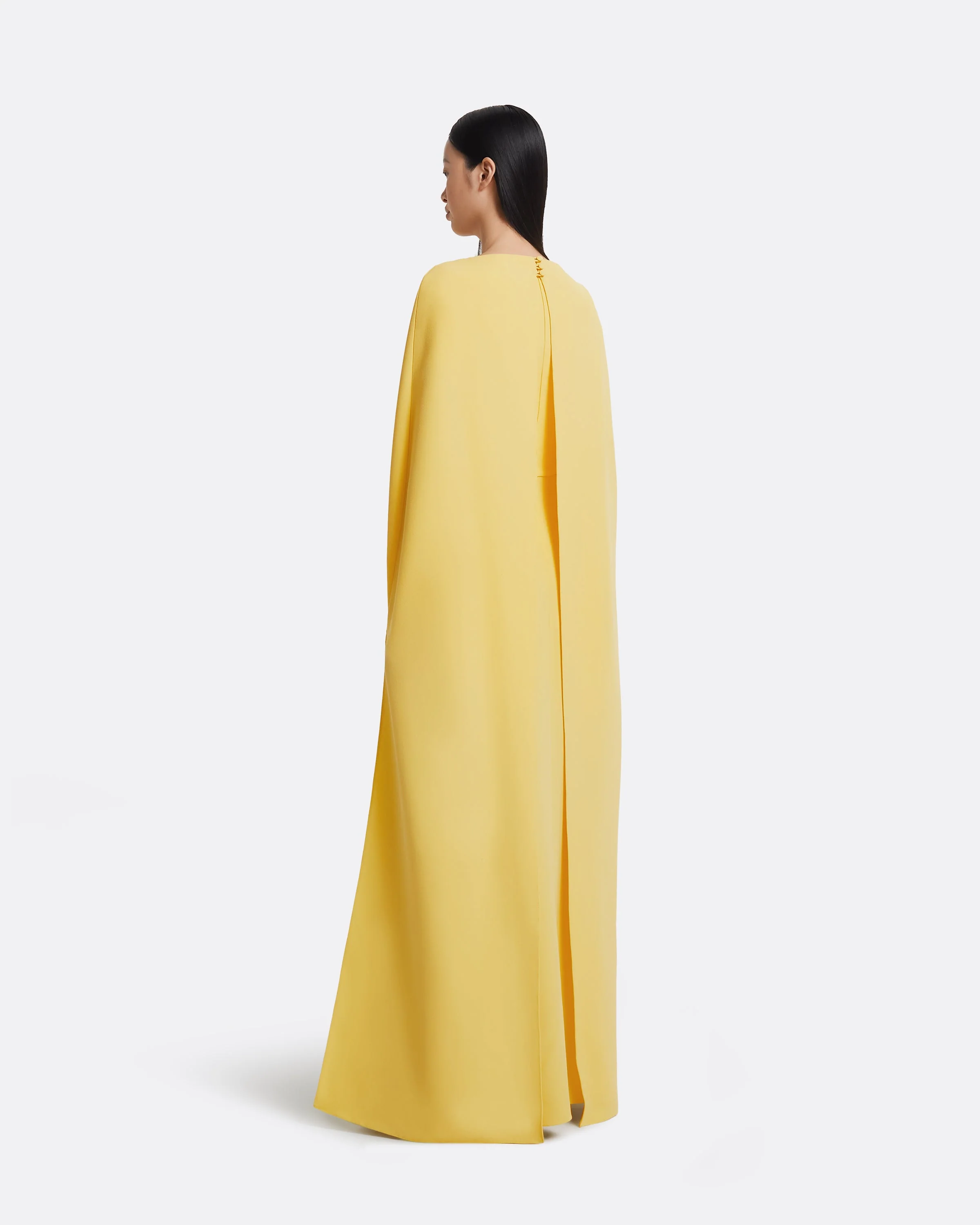 Yuna Long Dress in Aspen Gold with Gold - Image 7